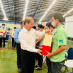 An Giang: trao tận tay 200 suất quà cho công nhân lao động có hoàn cảnh khó khăn