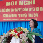 Thoại Sơn: cấp ủy, chính quyền địa phương giải quyết thỏa đáng nhiều vấn đề cho người lao động