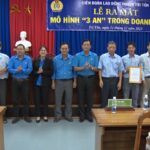 Ra mắt mô hình “3 An” tại Công ty TNHH MTV Khai thác và Chế biến đá An Giang