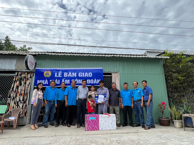 Niềm vui “Mái ấm Công đoàn” dành cho công nhân lao động