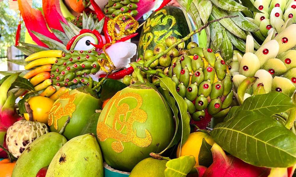 Mâm ngũ quả ngày Tết