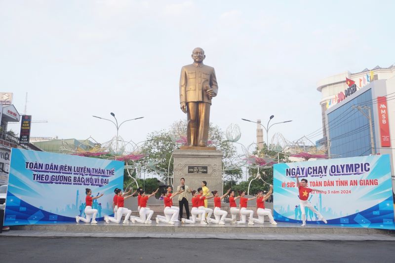 An Giang: trên 1.000 vận động viên hưởng ứng Ngày chạy Olympic vì sức khoẻ cộng đồng