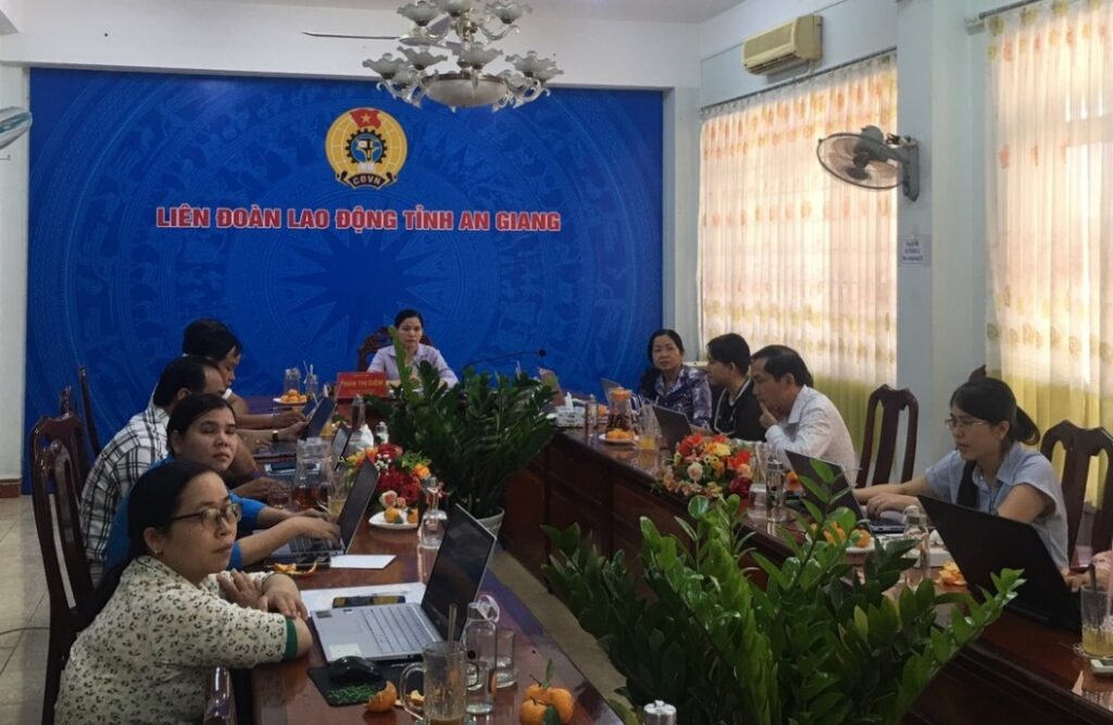 LĐLĐ tỉnh An Giang tham dự Hội nghị góp ý kiến Chương trình Chuyển đổi số trong hoạt động Công đoàn