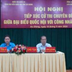 Trả lời thoả đáng các ý kiến của cử tri – công nhân lao động