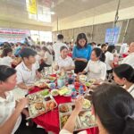 Nhân lên niềm vui tại “Bữa cơm công đoàn” của 287 người lao động