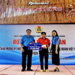 Vui tươi “Bữa Cơm Công đoàn” dành cho đoàn viên, người lao động tại Nhà hàng Hoa Anh Đào, Khu du lịch Lâm viên Núi Cấm