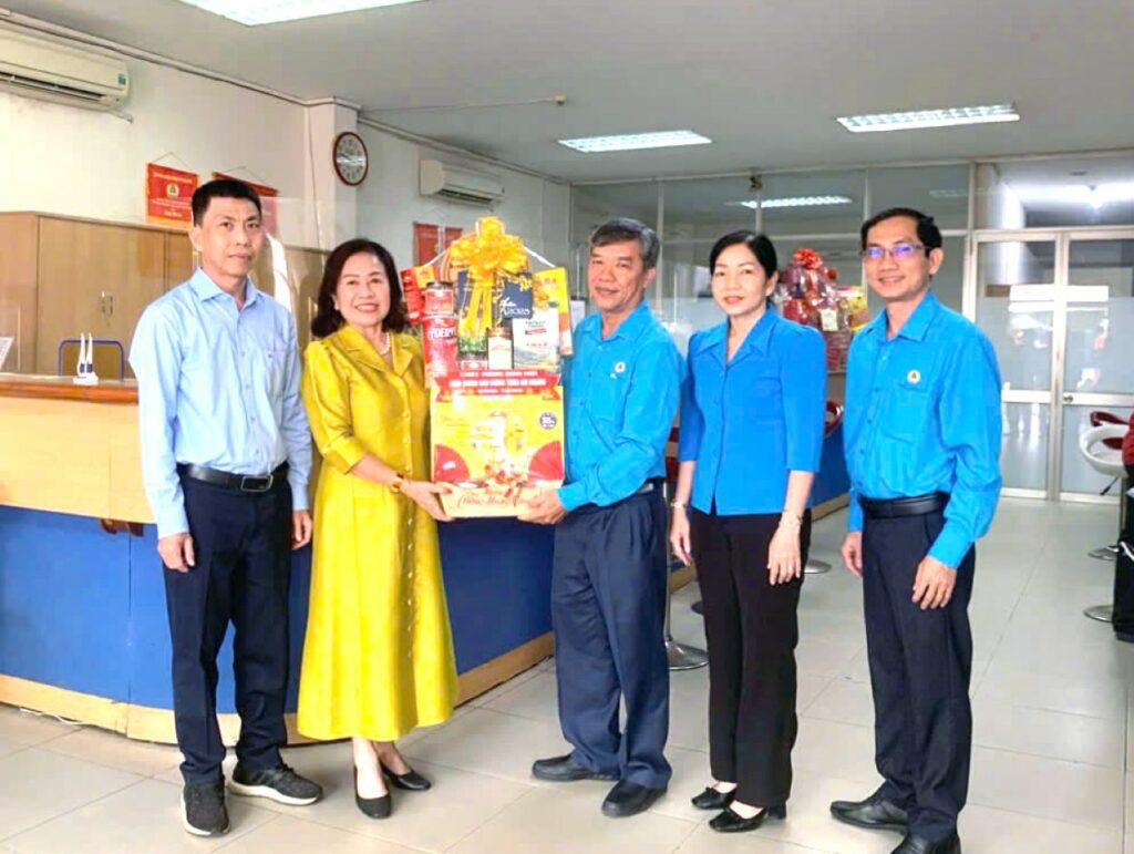 LĐLĐ tỉnh An Giang tổ chức 4 đoàn thăm, chúc Tết Ất Tỵ 2025