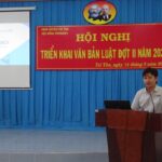 Huyện Tri Tôn tổ chức tập huấn, triển khai văn bản luật đợt II năm 2025