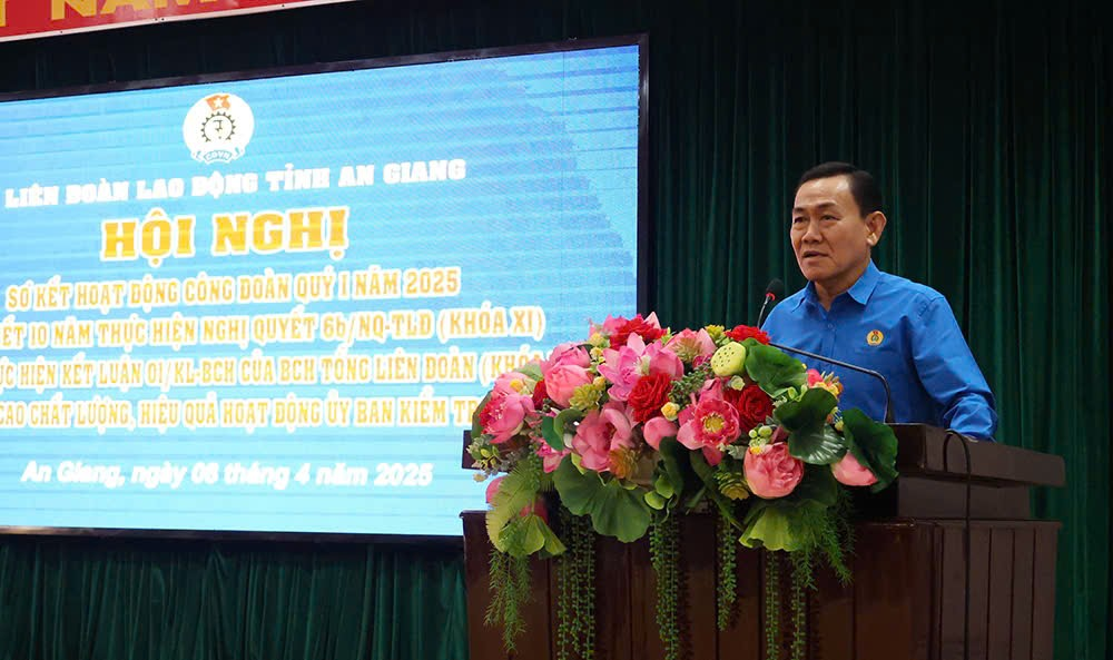 An Giang triển khai Tháng Công nhân năm 2025 theo hướng đảm bảo chiều sâu và thiết thực